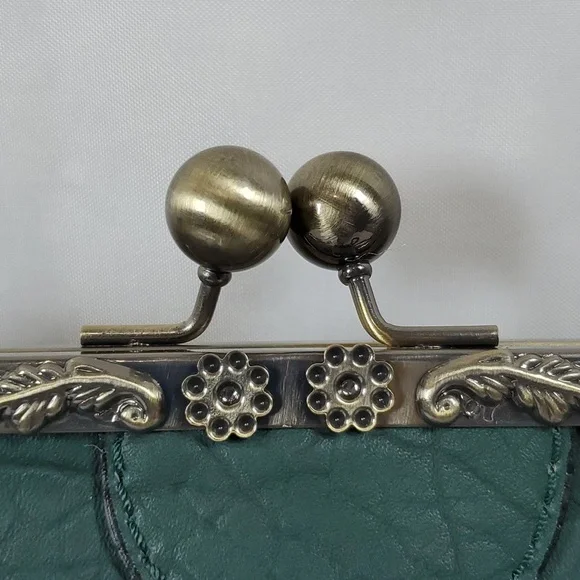 ROUROU Retro Hollow Handbag for Women Leather Shoulder Bag Evening Clutch Bag - Picture 10 of 16